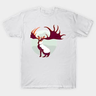 Megaloceros giganteus Jackalope T-Shirt